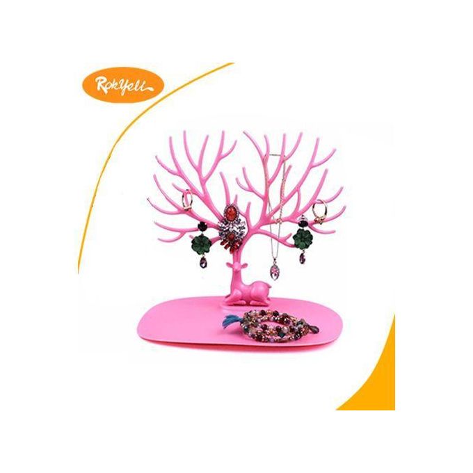 Présentoir De Bijoux en Métal de Conception Professionnelle, Organisateur de Colliers et Boucles D'oreilles