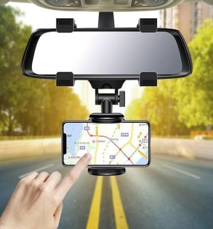support-de-téléphone-portable-pour-rétroviseur-de-voiture