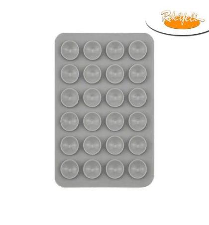 support-téléphone-anti-chute-–-ventouse-en-silicone-pour-téléphone-et-power-bank---gris