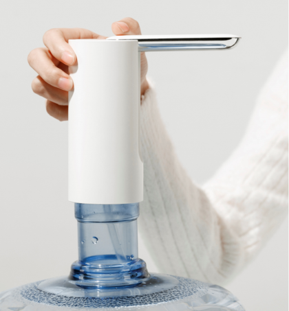 pompe-à-eau-electrique-pliable-hk-mxh11-pour-eau-en-bouteilles---distributeur-d'eau-automatique,-trois-niveaux-de-sorti-d'eau---rechargeable-usb---nouveau-design